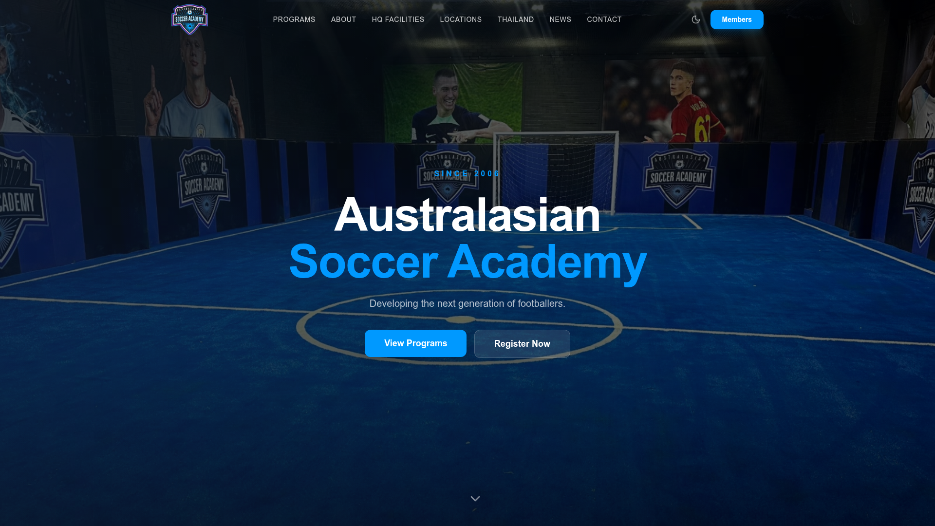 Australasian Soccer Academy screenshot